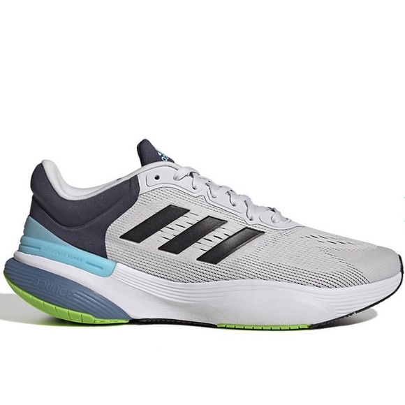 Adidas Response Super 3.0 Men’s Running Shoes Gray Black Pale Blue Size 10.5 - Picture 3 of 3
